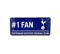 Tottenham Hotspur Football Club Official #No1 Fan Metal Sign