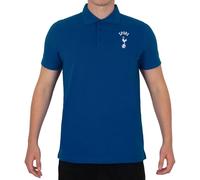 Tottenham Hotspur Official Football Gift Mens Crest Polo Shirt Marine Small