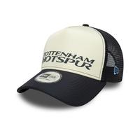 Tottenham Hotspur Puff Word Mark Trucker Cap Adults - Navy