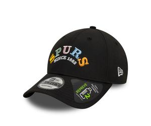 Tottenham Hotspur Rainbow Word Mark 9Forty Cap Adults - Black