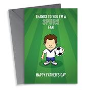 TOTTENHAM HOTSPUR SPURS Father's Day Card 8598