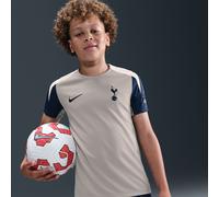 Tottenham Hotspur Strike Older Kids' Nike Dri-FIT Football Short-Sleeve Top - Grey - Polyester S
