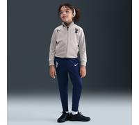 Tottenham Hotspur Strike Younger Kids' Nike Dri-FIT Football Knit Tracksuit - Grey - Polyester