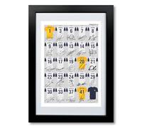 Tottenham Hotspur team squad 2024-2025 Signed poster print framed picture photo autograph gift 24/25 Spurs Maddison Son Solanke Kulusevski (A4 framed & mounted)