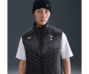 Tottenham Hotspur Windrunner Men's Nike Therma-FIT Football Midweight Puffer Gilet - Black - Polyester S