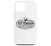 Tottenham London England Rooster Ornate Black Print Case for iPhone 13