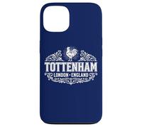 Tottenham London England Rooster Ornate White Print Case for iPhone 13