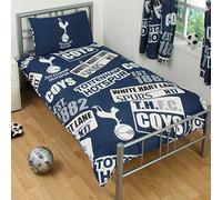 Tottenham Patch Single Duvet Set - Multi-Colour by Tottenham Hotspur F.C.