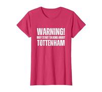 Tottenham Warning May Start Talking About Funny Vintage T-Shirt, Women, Red Heather, 3X-Large