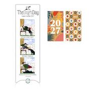 Tottering By Gently, Lord & Lady Couples Planner Slim Calendar 2027 + FSC ECO-FRIENDLY DIARY