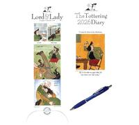 Tottering By Gently, Lord & Lady Couples Planner Slim Planner 2026 with Slim Diary 2026 + Exclusive Diary Pen