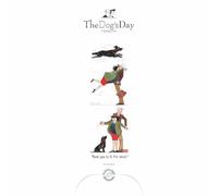 Tottering By Gently, The Dog's Day Couples Slim Calendar 2026, Gift