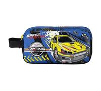 TOTTO School Case for Car Racing - Velocity Standard Size, Blue, ESTÁNDAR, Cases