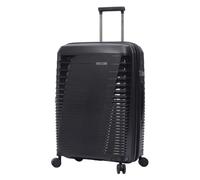 TOTTO - Traveler Expandable Rigid Suitcase, Cabin Size, Medium or Large (82L or 139L), Single or Set of 3 Pieces, 360º Wheels, Telescopic Handle, Internal Compression Straps and TSA Lock, Black/White