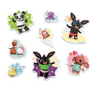 Totum Bambolino Toys Foam Bath Figures with Bing and friends - Pack of 8. Suitable for babies ages 9 months +