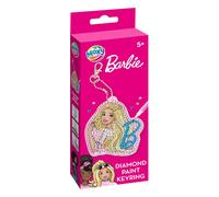 Totum Products Barbie Diamond Painting Keyring Kit, DIY Arts and Crafts Set