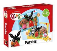 Totum Bing 2 x 12 Piece Jigsaw Puzzle, none
