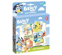 Totum Bluey Dot Stamping Activity Set， with 6 Cards & 3 Dotting Pens