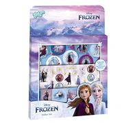 Totum Disney Frozen Sticker Set, 3 Pages and Cardboard Scenery Setter, for Creativity, Scrapbooking or Decorating. Suits Ages 3 Years +