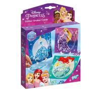 Totum Disney Princess Glitter Shaker Cards, Multi