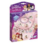 Totum Disney Princess Jewellery Craft Set, Make 2 Bracelets, with Puffy Charms, Suits Ages 5 Years +