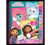Totum Gabby Dollhouse Sticker By Number Book - April | Size: 1 Pack Totum Multicolor 1 Pack