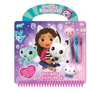 Totum Painting & Craft Set Gabby's Designer Book - Pens, Stickers, Stencils, Carry Handle - Age 3+