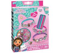 Totum Gabby's Bracelet Set with 18 Different Pendants - Charm Pendant Set Ideal as a Children's Gift and Girls Accessory, Arts and Craft Jewellery Making Kit, for Ages 3+