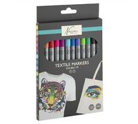Totum Nassau Fine Art Textile Markers Double Tip Set of 12