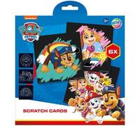 Totum Paw Patrol 6 Scratch Cards | Size: 1 Pack Totum Multicolor 1 Pack