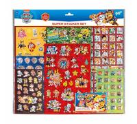 Totum Paw Patrol SUPER STICKER SET - With over 300 stickers, a bag of over 100 laser stickers and some 2D puffy stickers