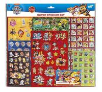 Totum Paw Patrol SUPER STICKER SET - With over 300 stickers, a bag of over 100 laser stickers and some 2D puffy stickers