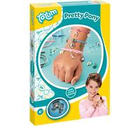 Totum Pretty Pony Bracelet Making Kit, Assorted Colours Lime Green