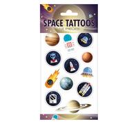 Totum Tattoos Space Travel Temporary Adhesive Tattoos for Children