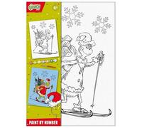 Totum The Grinch Canvas Painting Kit, none