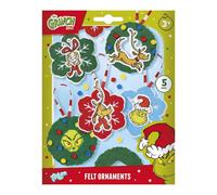 Totum The Grinch Felt Hangers | Size: 1 Pack Totum Multicolor 1 Pack