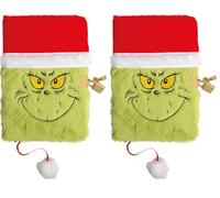Totum The Grinch Fluffy Notebook (Pack of 2)