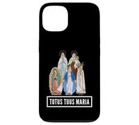 Totus Tuus Maria Totally Yours Catholic JPII Mother Mary Case for iPhone 13