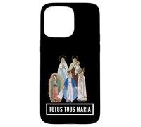 Totus Tuus Maria Totally Yours Catholic JPII Mother Mary Case for iPhone 15 Pro Max