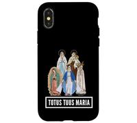 Totus Tuus Maria Totally Yours Catholic JPII Mother Mary Case for iPhone X/XS