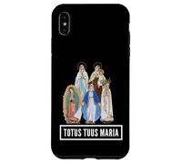 Totus Tuus Maria Totally Yours Catholic JPII Mother Mary Case for iPhone XS Max