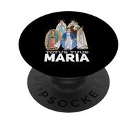 Totus Tuus Maria Totally Yours Catholic JPII Mother Mary PopSockets Adhesive PopGrip
