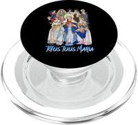 Totus Tuus Maria Totally Yours Catholic JPII Mother Mary PopSockets PopGrip for MagSafe