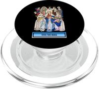 Totus Tuus Maria Totally Yours Catholic JPII Mother Mary PopSockets PopGrip for MagSafe