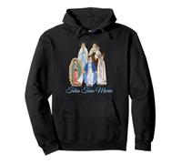 Totus Tuus Maria Totally Yours Catholic JPII Mother Mary Pullover Hoodie