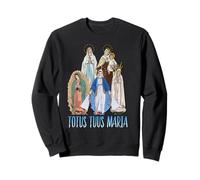 Totus Tuus Maria Totally Yours Catholic JPII Mother Mary Sweatshirt