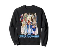 Totus Tuus Maria Totally Yours Catholic JPII Mother Mary Sweatshirt