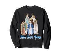 Totus Tuus Maria Totally Yours Catholic JPII Mother Mary Sweatshirt