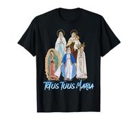 Totus Tuus Maria Totally Yours Catholic JPII Mother Mary T-Shirt