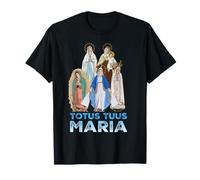 Totus Tuus Maria Totally Yours Catholic JPII Mother Mary T-Shirt